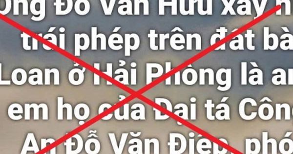 Bác tin người xây nhà trên đất người khác là họ hàng của PGĐ Công an Hải Phòng