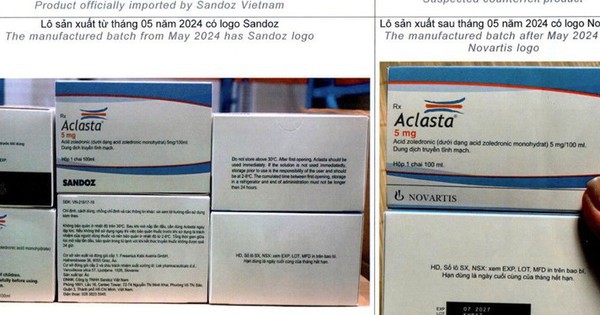 Sở Y tế TP HCM thông báo khẩn thu hồi một sản phẩm thuốc có dấu hiệu giả mạo