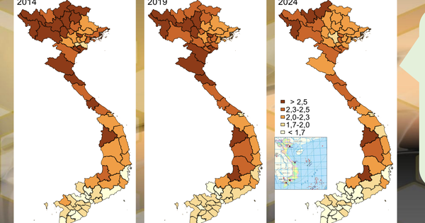 Mức sinh ở Việt Nam đang giảm thế nào?