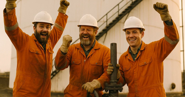 Khoan theo chiều ngang suốt ngày đêm, trúng lớn mỏ kho báu ‘vàng đen’ phun trào dữ dội dưới độ sâu 11.000 mét, gần 18 triệu tấn được đưa lên mặt đất