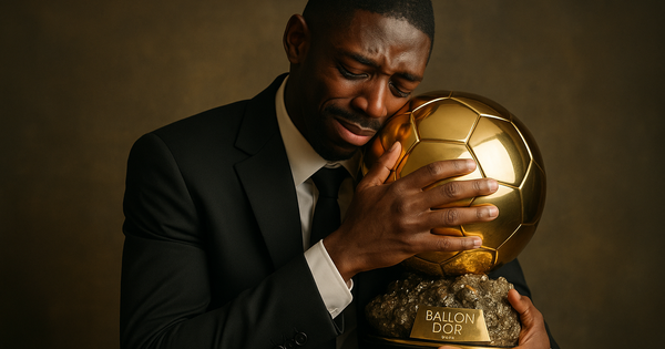 “Danh hiệu lấp lánh, nhưng hành trình được rèn trong bóng tối” – bài phát biểu nức lòng của Dembele, chủ nhân Quả Bóng Vàng 2025