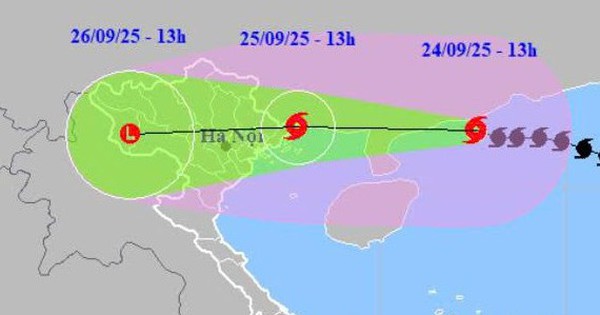 Bão số 9 Ragasa giật cấp 17 đang càn quét ở Trung Quốc, ngày 25-9 đổ bộ vào Việt Nam