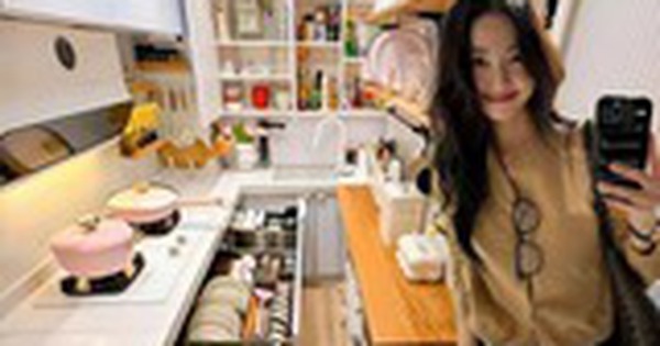 Căn bếp 3m² khiến dân mạng trầm trồ: Chật đến mức khó nhấc chân, nhưng gọn gàng và “cao cấp” bất ngờ
