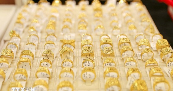 Giá vàng nhẫn, vàng SJC hôm nay tăng trở lại
