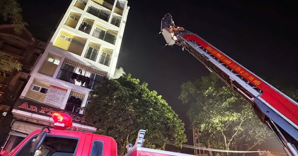 Cháy nhà nghỉ 8 tầng lúc rạng sáng, tạm giữ 1 đối tượng nghi phóng hỏa