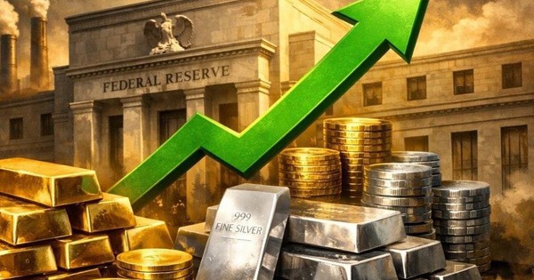 Kỳ vọng FED tiếp tục hạ lãi suất, giá vàng và bạc đua nhau tăng vọt