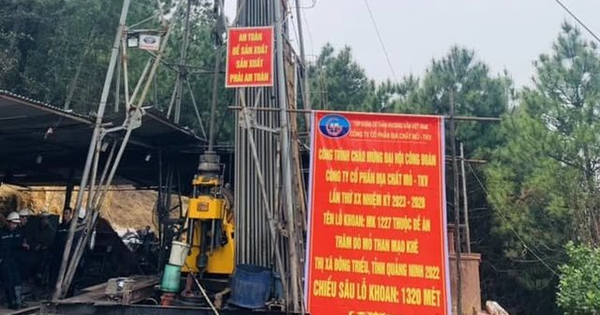 Chinh phục địa chất phức tạp, khoan sâu 1.320m vào lòng đất tìm kho báu, một doanh nghiệp trên sàn lập kỳ tích chưa từng có tại Quảng Ninh