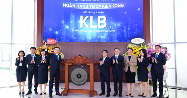 Cổ phiếu ngân hàng Kiên Long lên sàn HOSE, vốn hóa chạm ngưỡng 10.000 tỷ đồng