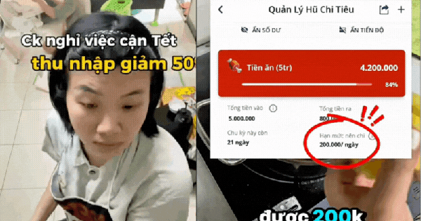 Chồng nghỉ việc cận Tết, thu nhập giảm 50%: Vợ buộc phải siết tiền ăn còn 200.000đ/ngày để giữ tiêu Tết 12 triệu