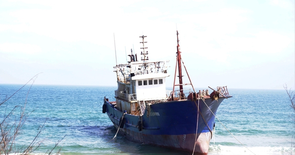 Đơn vị ở Trung Quốc nhận là chủ tàu "ma" mắc cạn ở Quảng Ngãi