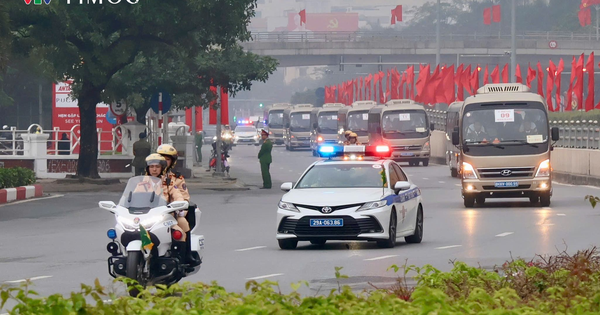 Hà Nội: Điều chỉnh phân luồng giao thông phục vụ Đại hội Đảng từ đêm 20/1