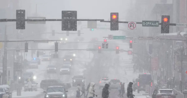 17 bang tại Mỹ ban bố tình trạng khẩn cấp do bão mùa đông nghiêm trọng