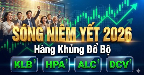 Đầu năm 2026, sàn chứng khoán đã đón hàng loạt hàng khủng: Từ công ty nông nghiệp của tỷ phú Trần Đình Long đến "cá mập" Dragon Capital đều góp mặt.