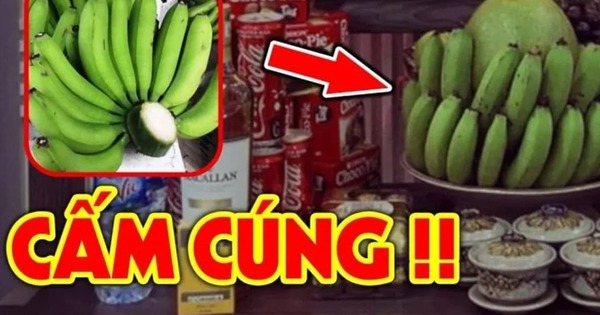 Tại sao không nên ghép hai nải chuối trên mâm ngũ quả ngày Tết?