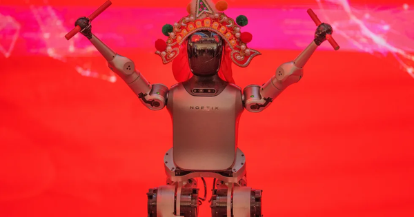 Robot múa lân đón Tết ở Trung Quốc: Công nghệ AI làm sống lại truyền thống