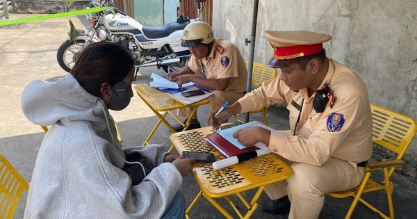 Từ ngày 1-3, một số lỗi vi phạm giao thông sẽ b...