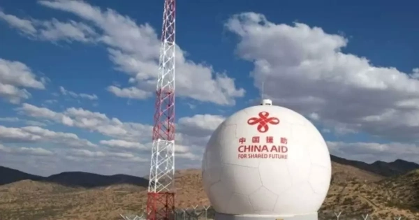 Trung Quốc tài trợ trạm dữ liệu vệ tinh tại Namibia, mở rộng ảnh hưởng không gian ở châu Phi
