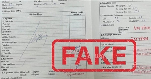 Khởi tố đường dây bán giấy khám sức khỏe giả: I...