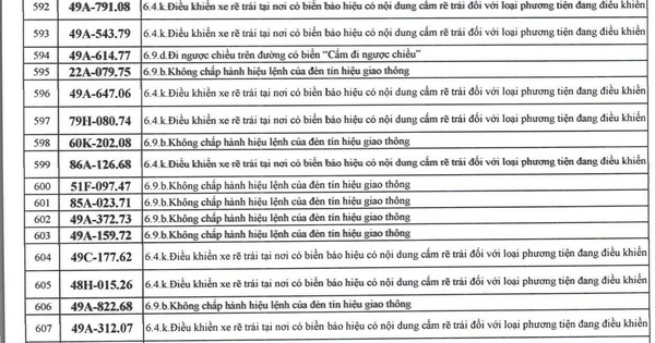 Hàng trăm phương tiện vi phạm giao thông bị phạt nguội tại Lâm Đồng và Bắc Ninh