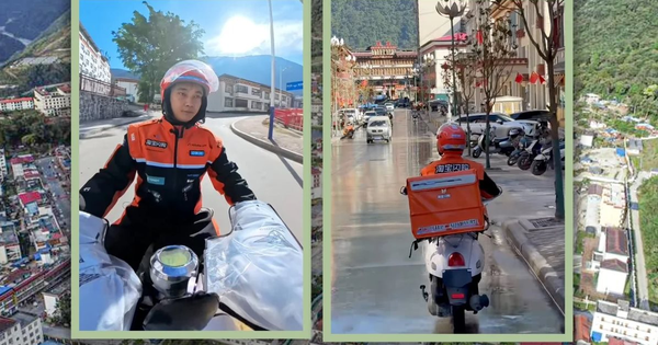 Shipper cô đơn nhất Trung Quốc: 24 tuổi chạy 200 đơn/ngày, một mình gánh cả vùng viễn biên, thu nhập vượt xa đồng nghiệp