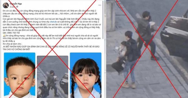 Tràn lan thông tin vụ "bắt cóc 2 trẻ em tại Times City", công an Hà Nội cảnh báo