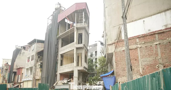 Dự án Vành đai 1 Hoàng Cầu – Voi Phục: Những căn nhà 'siêu mỏng, siêu méo' lộ diện sau giải phóng mặt bằng