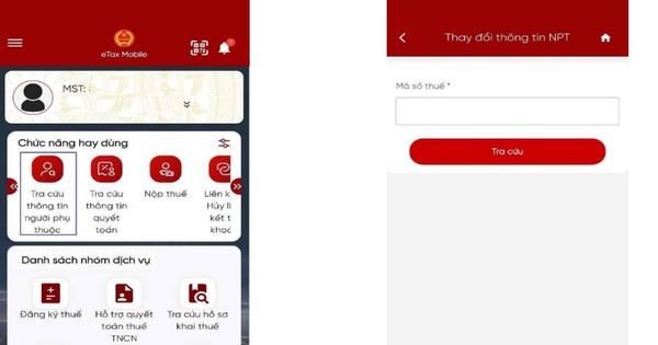 Hướng dẫn chi tiết 6 bước điều chỉnh thông tin người phụ thuộc trên Cổng Dịch vụ công Quốc gia