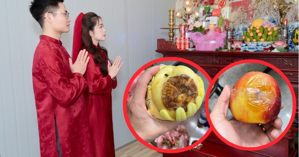 Chú rể Hạ Long bức xúc vì tráp ăn hỏi hoa quả thối ngay ngày cưới