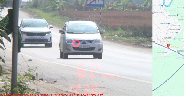 Bắc Ninh: Phát hiện 810 trường hợp vi phạm tốc độ trong tuần qua camera giám sát