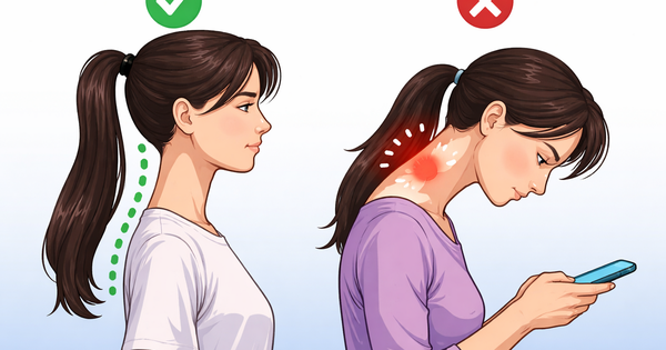 Hội chứng 'cổ rùa' tấn công dân văn phòng: Đau mỏi, tê tay kéo dài do thói quen cúi đầu