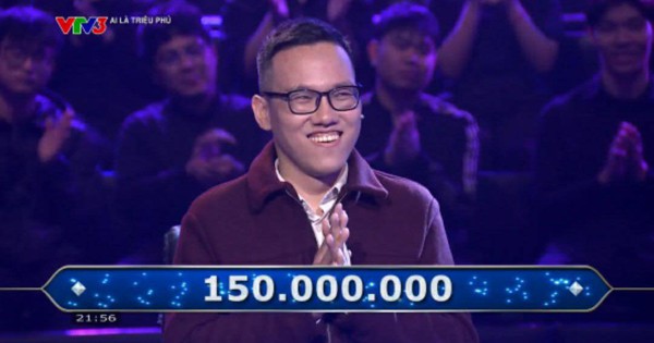 Người chơi Hà Nội chinh phục 14 câu Ai Là Triệu Phú, dừng ở câu 15 và bảo toàn 150 triệu