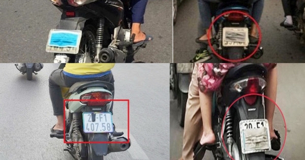 Cà Mau cảnh báo tình trạng che, làm mờ biển số xe để né camera giao thông