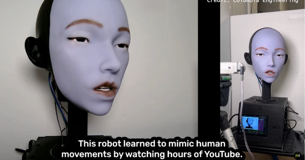 Robot hình người học biểu cảm từ YouTube, vượt qua rào cản 'giả tạo' trong giao tiếp