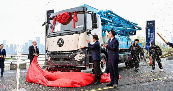 SANY Ra Mắt Xe Bơm Bê Tông Hybrid Thông Min, Giải Quyết Bài Toán Chi Phí Và Phạm Vi