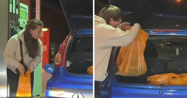 Sốc: Nữ tài xế đổ xăng vào túi nilon, tích trữ trong cốp xe vi phạm pháp luật
