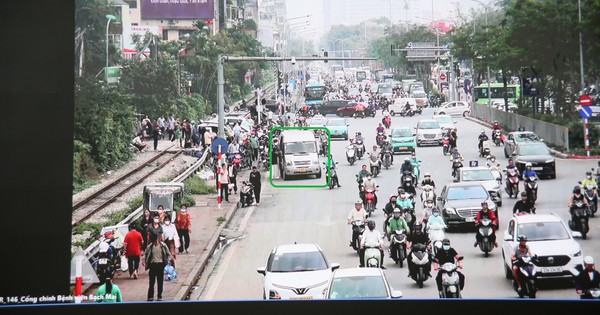 Camera AI Hà Nội phát hiện lỗi dừng đỗ sai quy định, mức phạt có thể lên tới 22 triệu đồng