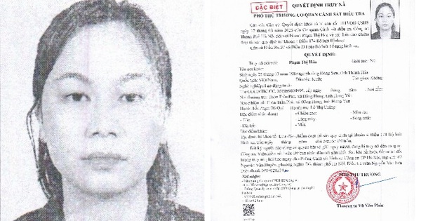 Công an Hà Nội truy nã Phạm Thị Hóa về tội lừa đảo chiếm đoạt tài sản