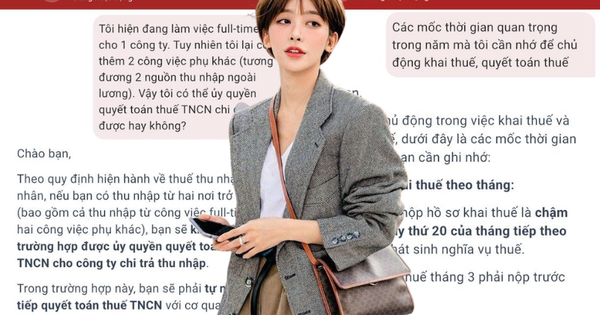 Làm văn phòng kiêm freelancer: Lưu ý quan trọng về khai thuế TNCN