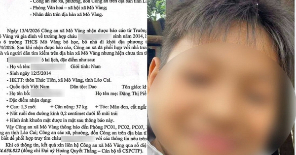 Lào Cai: Bố khai đánh con 12 tuổi tử vong, mang thi thể vứt tại khe núi