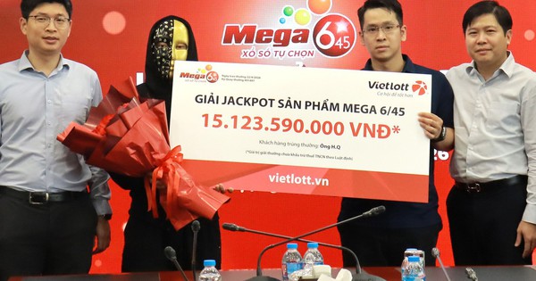 Lao động tự do trúng Jackpot Mega 6/45 hơn 15 tỷ đồng nhờ chọn số phong thủy