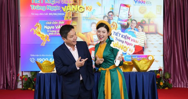 Vikki Digital Bank tung chương trình 'Tiết kiệm trúng vàng' với giải đặc biệt 10 lượng vàng SJC