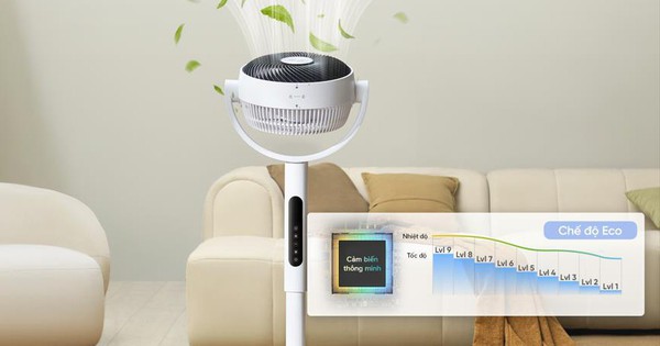 Quạt tuần hoàn Levoit CirculAir 22.9cm: Làm mát siêu tiết kiệm, êm ái chỉ từ 20dB