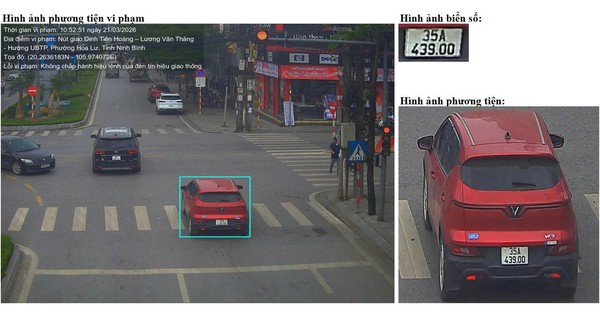 Camera AI ở Ninh Bình phát hiện 665 vi phạm giao thông trong 12 ngày