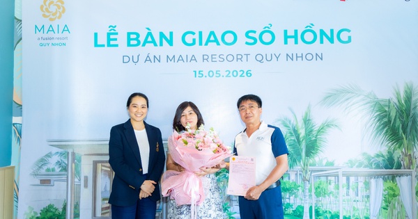 Bảo chứng uy tín VinaLiving: Bàn giao sổ hồng Maia Resort Quy Nhơn