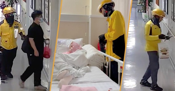 Cô gái 24 tuổi đặt đơn hàng 'ngồi cạnh giường bệnh 2 tiếng', nhận làn sóng yêu thương từ tài xế giao hàng
