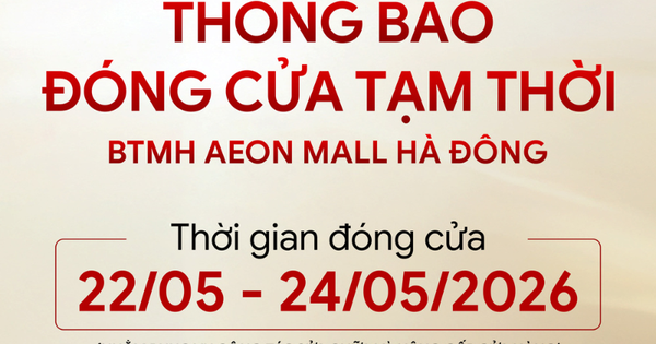 Bảo Tín Mạnh Hải tạm đóng cửa một cửa hàng ở Hà Nội từ 22-24/5