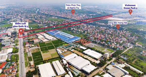 Sắp có tuyến đường 1.500 tỷ kết nối hai siêu đô thị Vinhomes