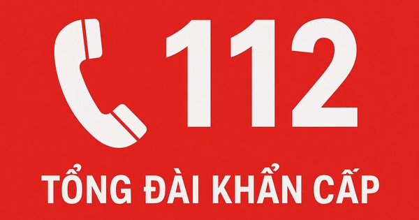 Tổng đài khẩn cấp 112 chính thức hoạt động từ 23/8/2025