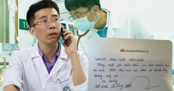 GS Mai Duy Tôn chẩn đoán chính xác, cứu hành khách giữa không trung