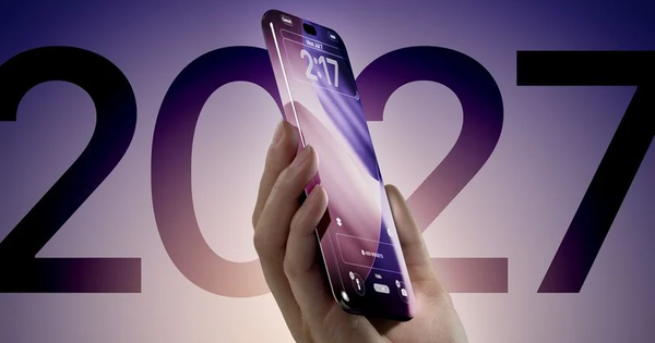 iPhone 20 kỷ niệm 20 năm: Thiết kế kính nguyên khối không viền đột phá